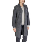 Morgan De Toi Gray Polyester Cardigan MO-15618600138-IT38|XS