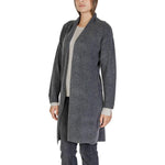 Morgan De Toi Gray Polyester Cardigan MO-15618600138-IT38|XS