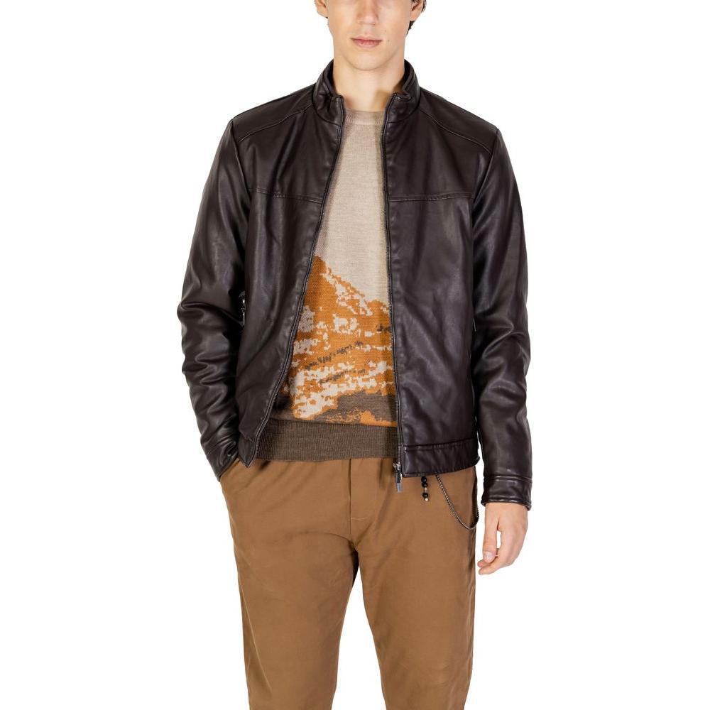 Hamaki-Ho Brown Viscose Jackets & Coat HA-15661700140-IT46 | M