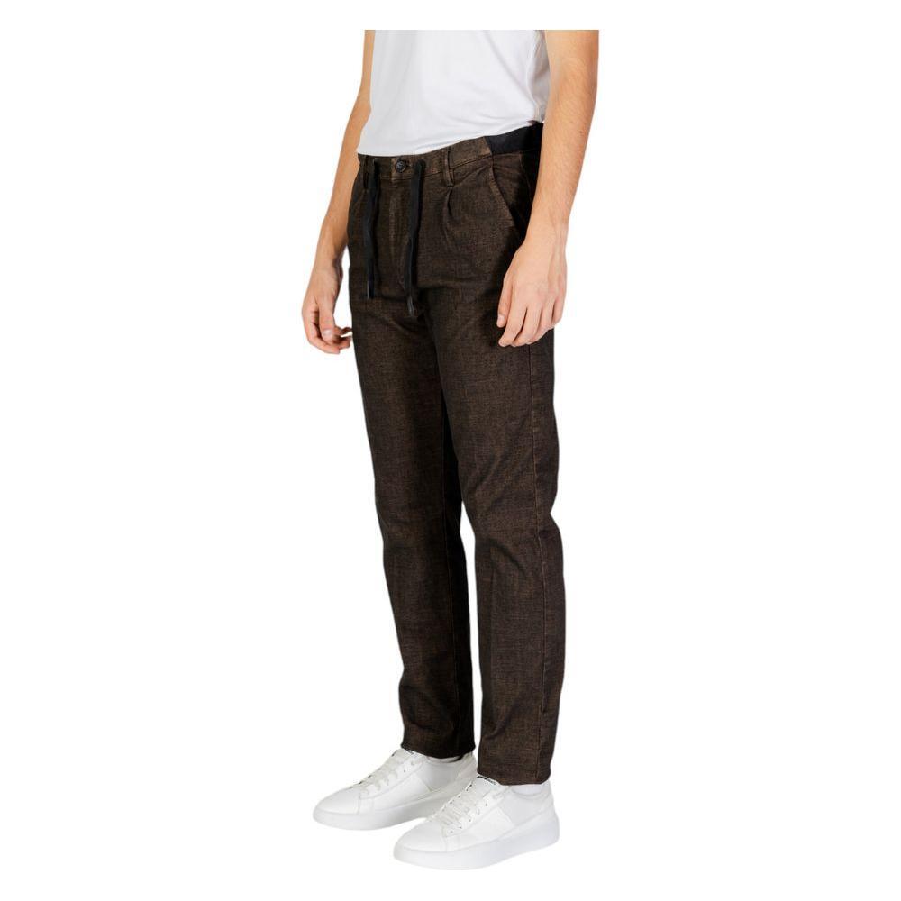 Hamaki-Ho Gray Cotton Pant HA-15661800147-IT44 | XS