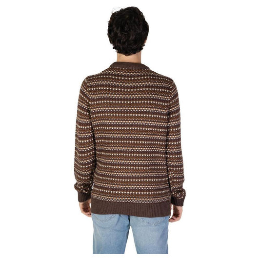 Only & Sons Brown Cotton Sweater ON-15710100140-IT52 | XL