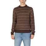 Only & Sons Brown Cotton Sweater ON-15710100140-IT52 | XL
