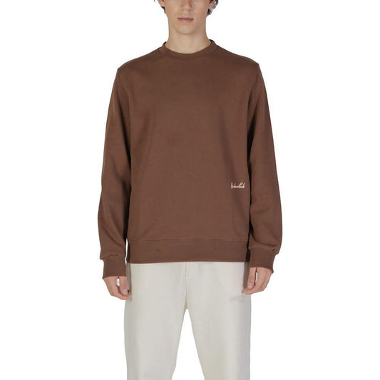 Underclub Brown Cotton Sweatshirt UN-15760700140-IT48 | L