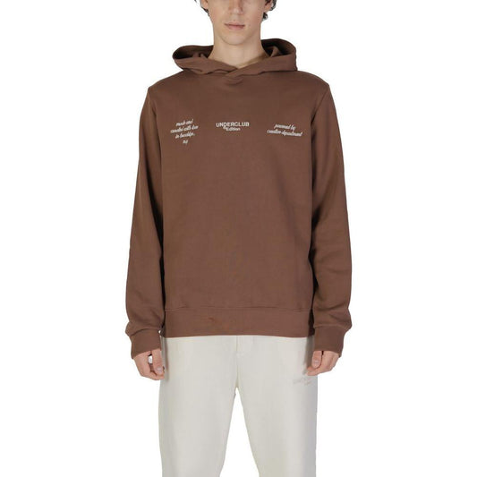 Underclub Brown Cotton Hoody UN-15760900140-IT46 | M