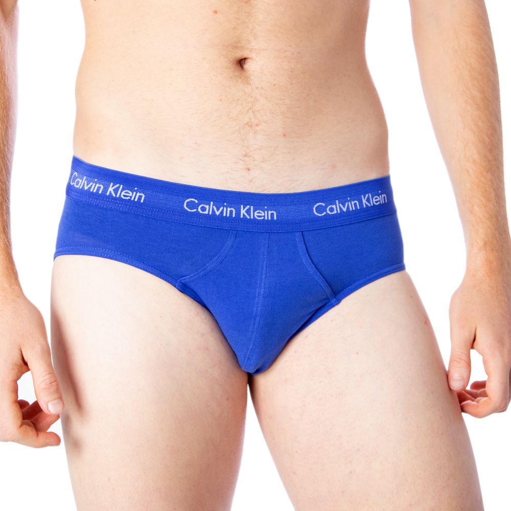 Calvin Klein Underwear Blue Cotton Briefs