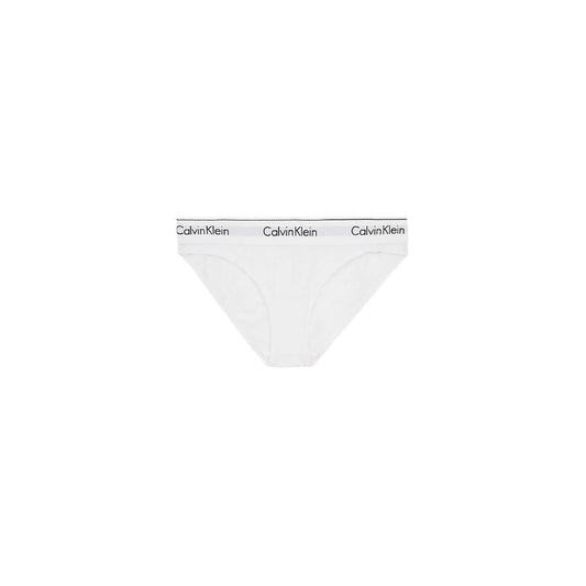 Calvin Klein Underwear White Cotton Panty CA-1608200008-IT38|XS