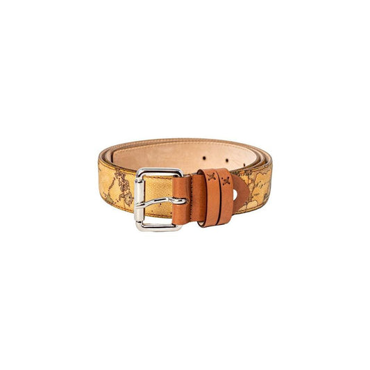 Alviero Martini Prima Classe Beige Leather Belt
