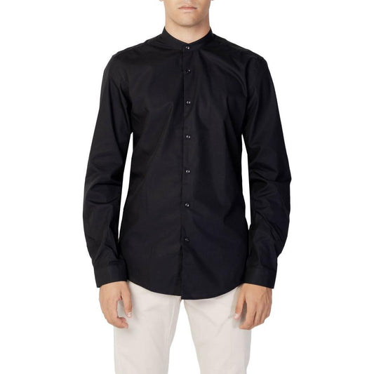 Antony Morato Black Cotton Shirt