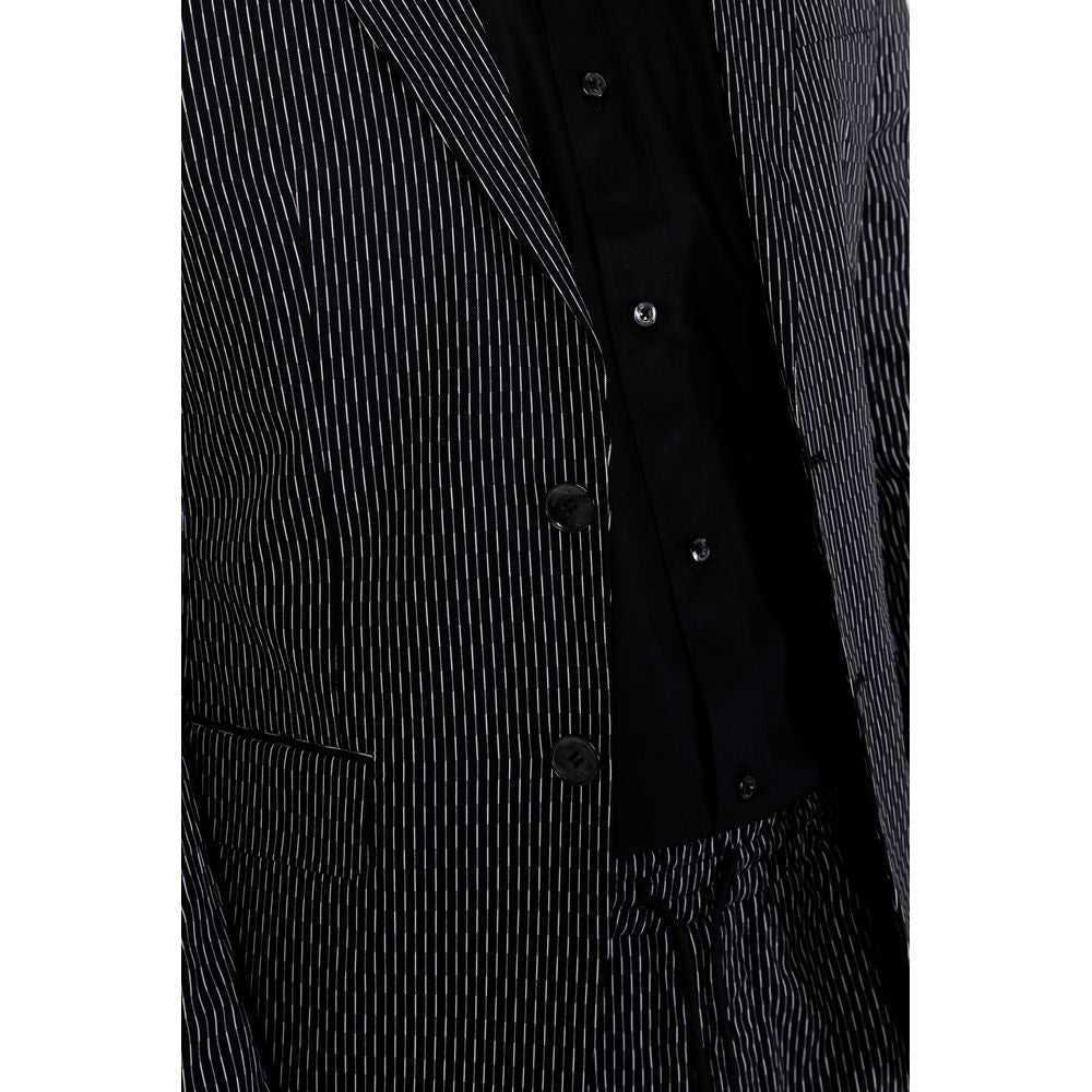 Antony Morato Black Cotton Blazer AN-10254100009-IT46 | S
