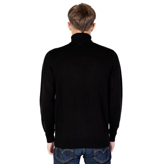 Antony Morato Black Wool Turtleneck AN-11851900009-IT54 | XXL