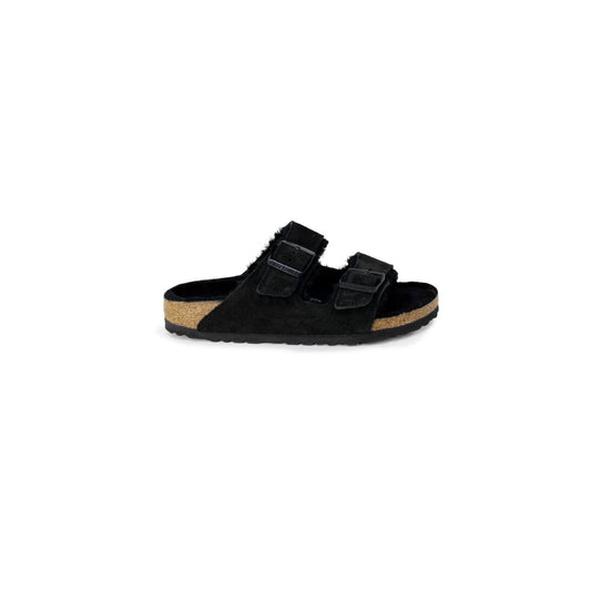 Birkenstock Black Suede Leather Sandal BI-11890700009-EU36/US6