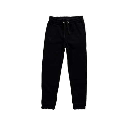 Blauer Black Cotton Joggers Workout Pant BL-12195100009-IT38|XS