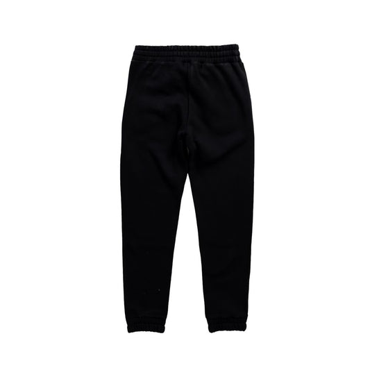 Blauer Black Cotton Joggers Workout Pant BL-12195100009-IT38|XS