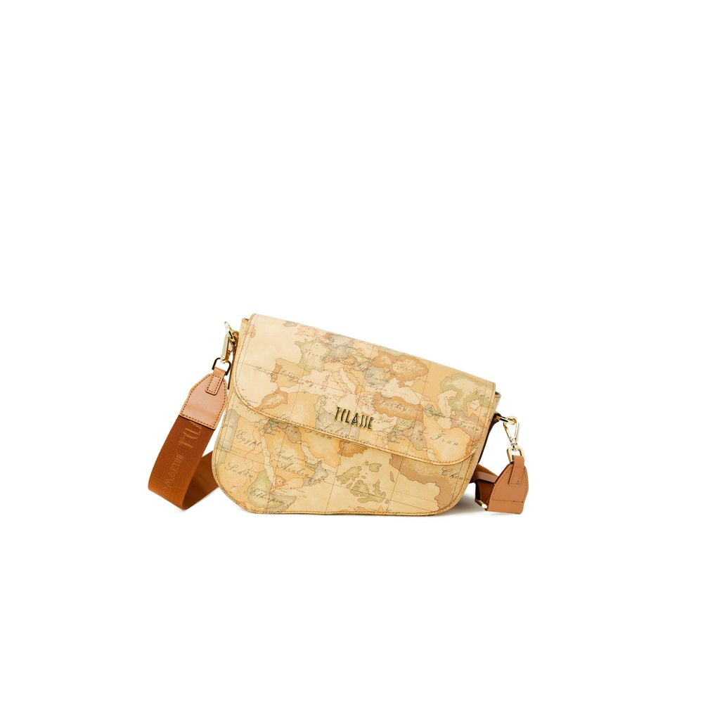Front view with bag zipped and handles upright.