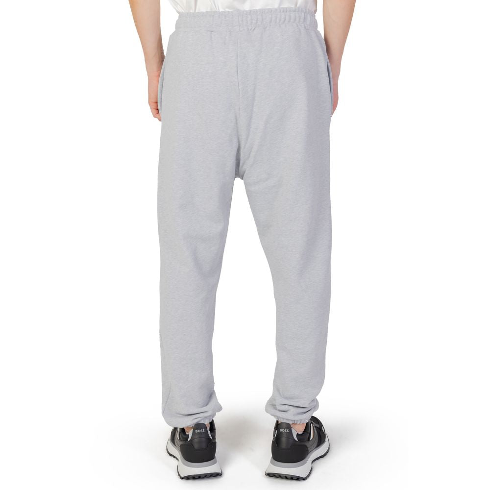 Underclub Gray Cotton Joggers Workout Pant UN-13165600137-IT48 | L