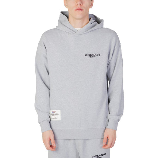 Underclub Gray Cotton Hoody UN-13165800137-IT48 | L