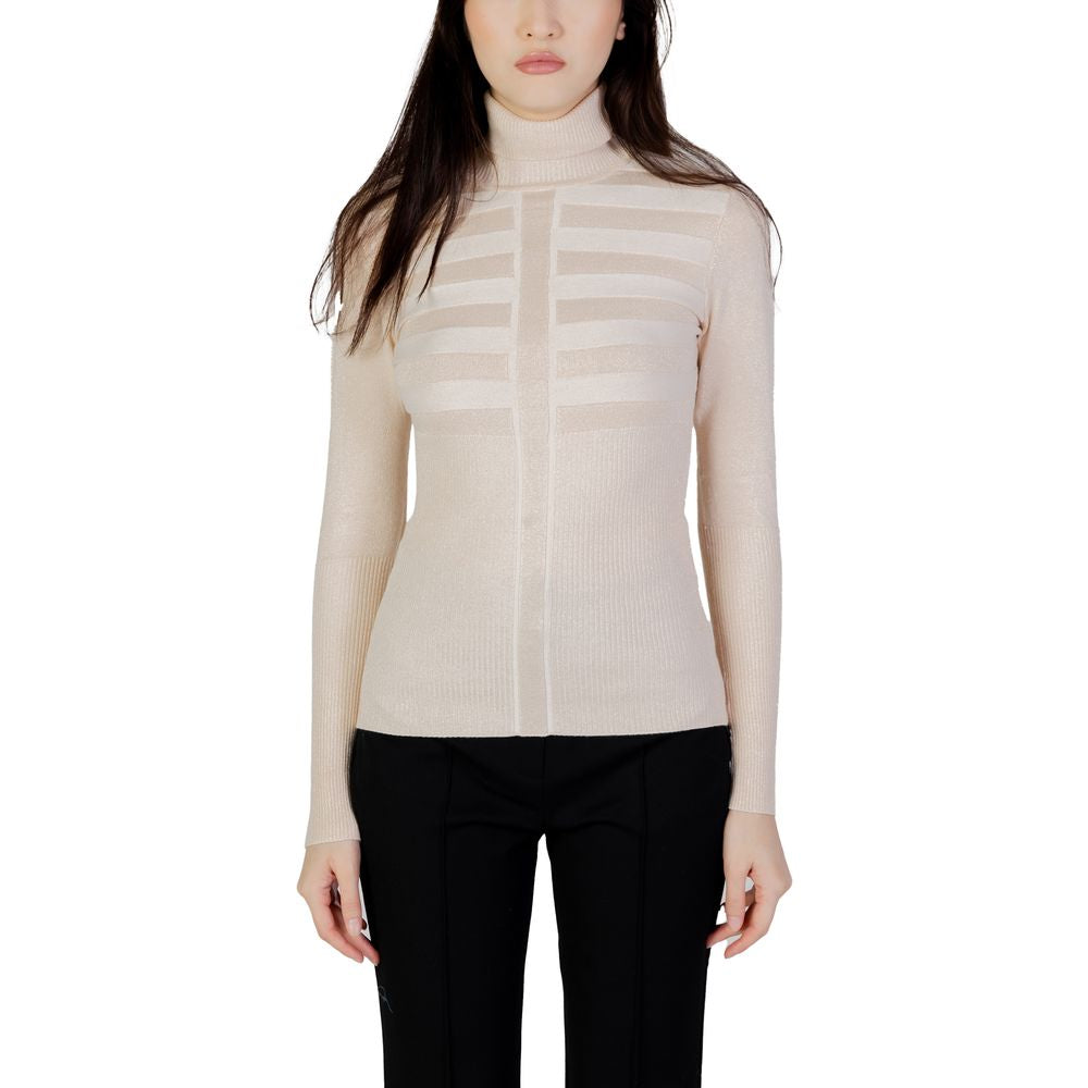 Morgan De Toi Pink Viscose Turtleneck MO-13167900259-IT38|XS