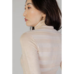 Morgan De Toi Pink Viscose Turtleneck MO-13167900259-IT38|XS