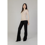 Morgan De Toi Pink Viscose Turtleneck MO-13167900259-IT38|XS