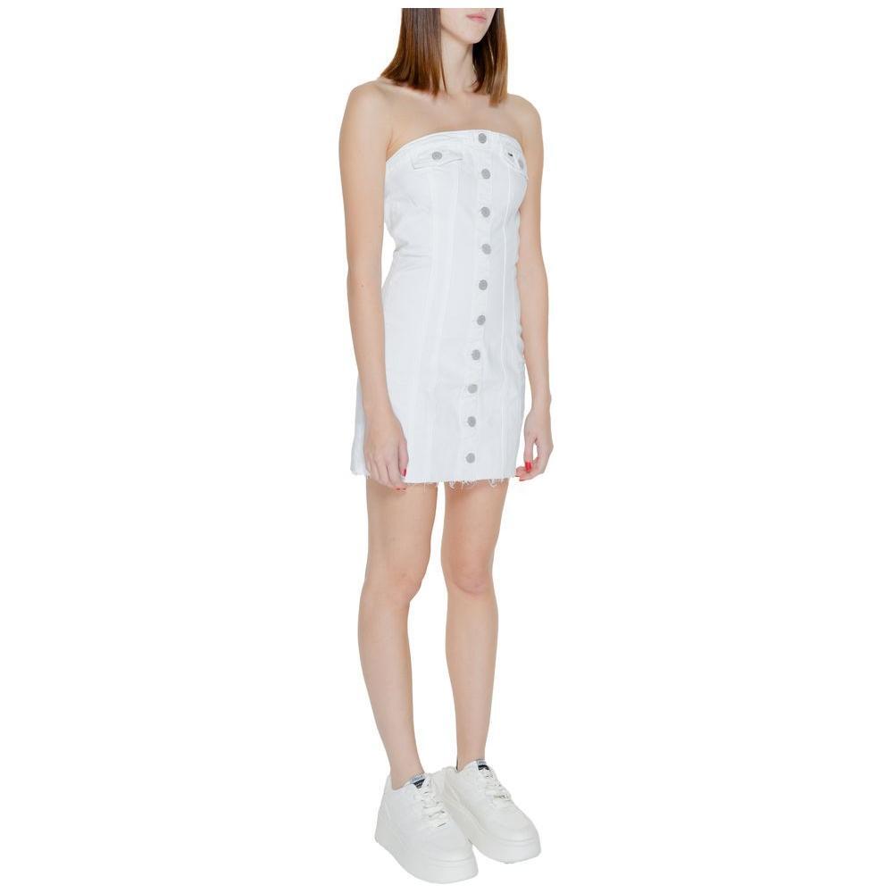 Tommy Hilfiger Jeans White Recycled Cotton Short TO-13218700008-IT42|M