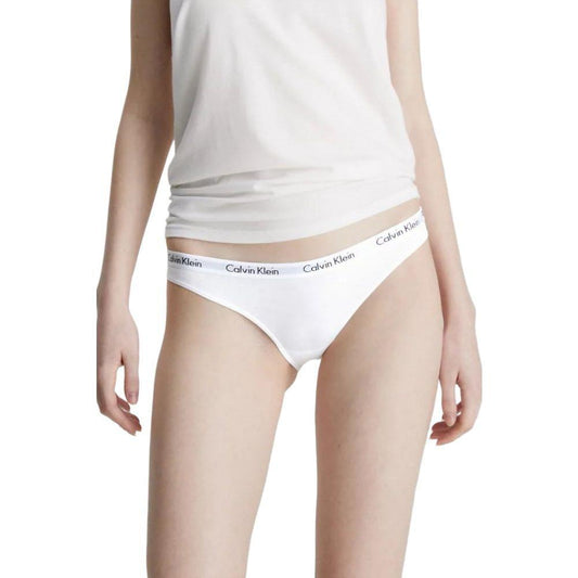 Calvin Klein Underwear White Cotton Panty CA-13232300008-IT38|XS