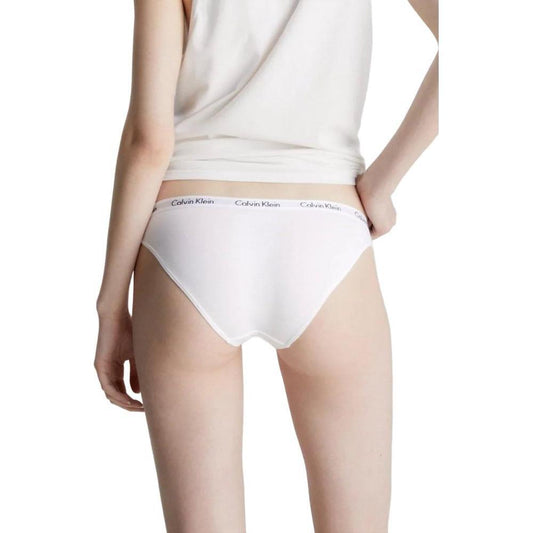 Calvin Klein Underwear White Cotton Panty CA-13232300008-IT38|XS