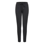 ICHI Gray Polyester Pant IC-13338700138-IT38|XS