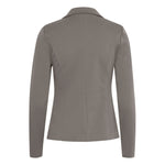 ICHI Gray Polyester Blazer IC-13339202205-IT40|S