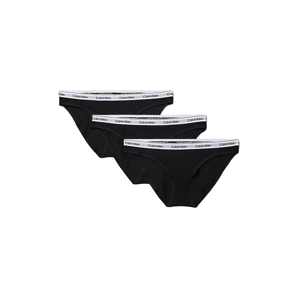 Calvin Klein Underwear Black Cotton Panty CA-13355000009-IT38|XS