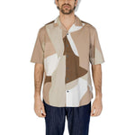 Only & Sons Brown Cotton Shortsleeve ON-13385800140-IT44 | S