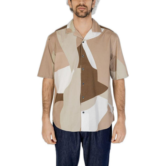 Only & Sons Brown Cotton Shortsleeve ON-13385800140-IT44 | S