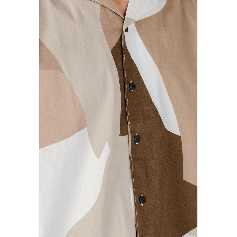 Only & Sons Brown Cotton Shortsleeve ON-13385800140-IT44 | S