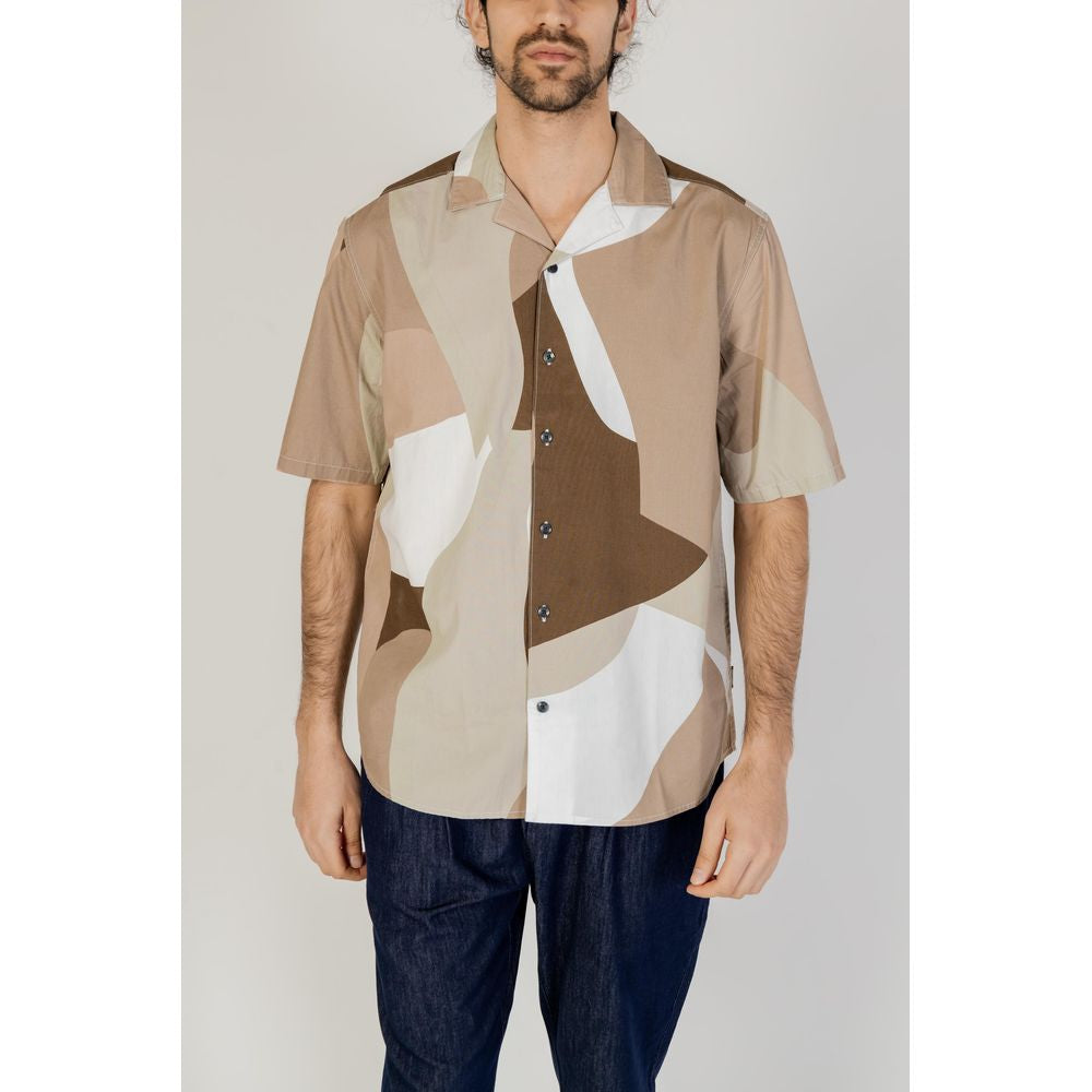 Only & Sons Brown Cotton Shortsleeve ON-13385800140-IT44 | S