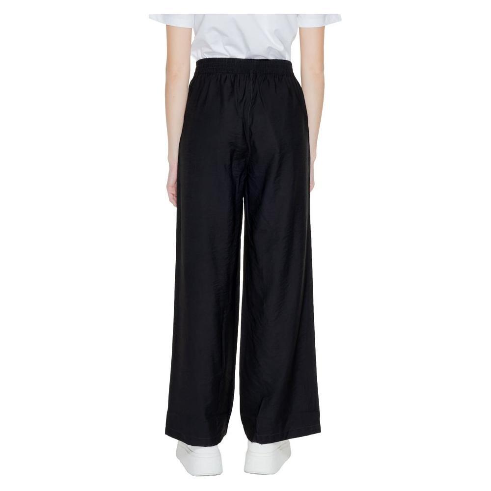Jacqueline De Yong Black Viscose Pant JA-13392600009-IT44|L
