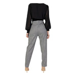 Morgan De Toi Black Polyester Pant MO-13440900009-IT44|L