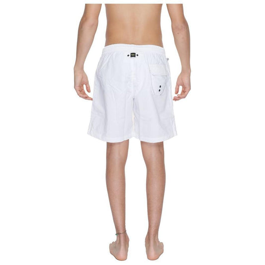 Blauer White Polyamide Swim Short BL-13447500008-IT48 | L