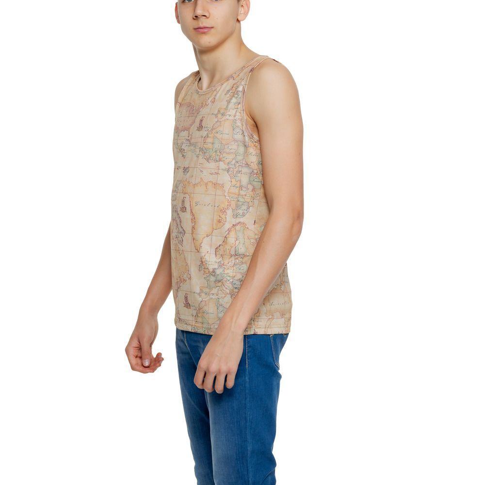 Alviero Martini Prima Classe Beige Polyester Tank Top AL-13464400127-IT54 | XXL