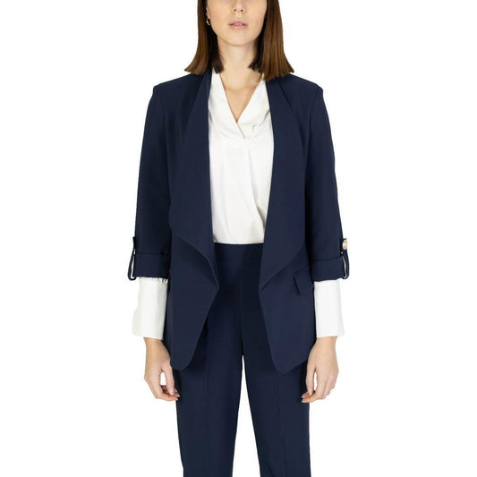 Rinascimento Blue Polyester Blazer RI-13508800010-IT40|S