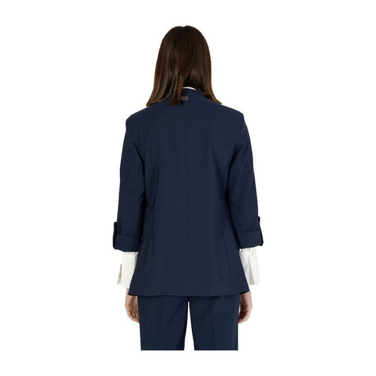 Rinascimento Blue Polyester Blazer RI-13508800010-IT40|S