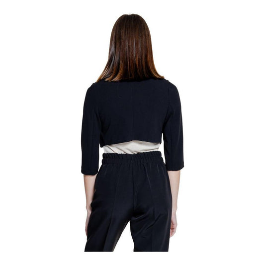 Rinascimento Black Polyester Sweater RI-13510300009-IT44|L