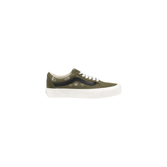 Vans Vans Green Leather Sneaker VA-15781000149-EU37/US7 1728,71956299936,EU37/US7,EU38.5/US8.5,EU40/US10,Green,New with tags,Shoes,Sneakers - Women - Shoes,Vans,Women,Women - Shoes
