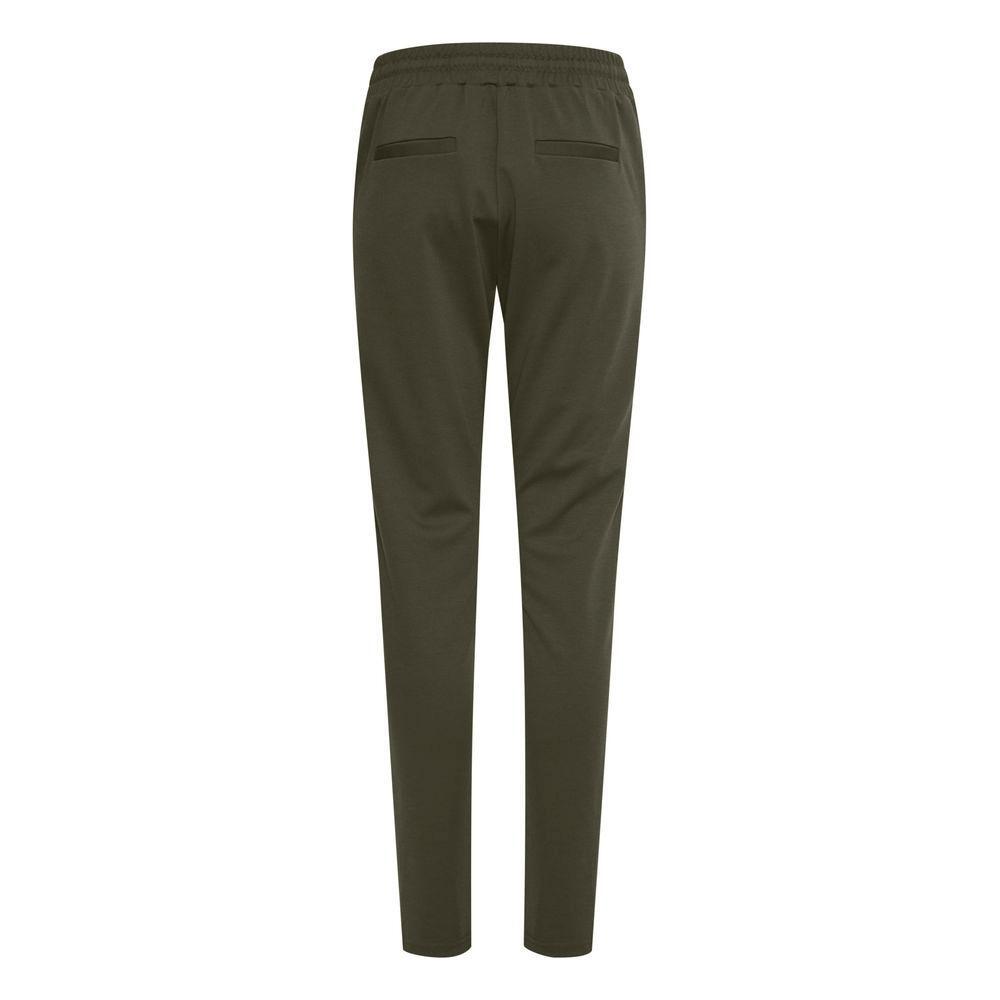 ICHI Green Polyester Pant IC-13338700149-IT44|L