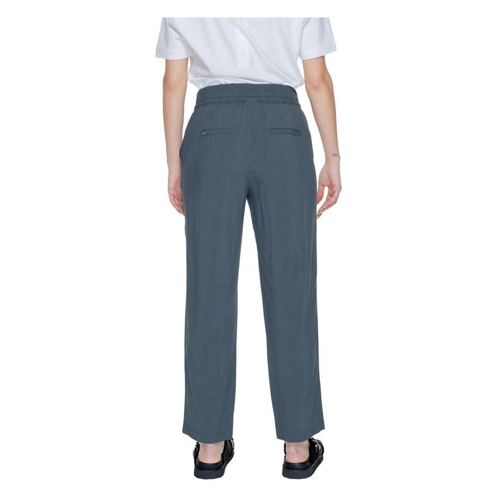 Street One Green Viscose Pant ST-14204802482-W46 | L28