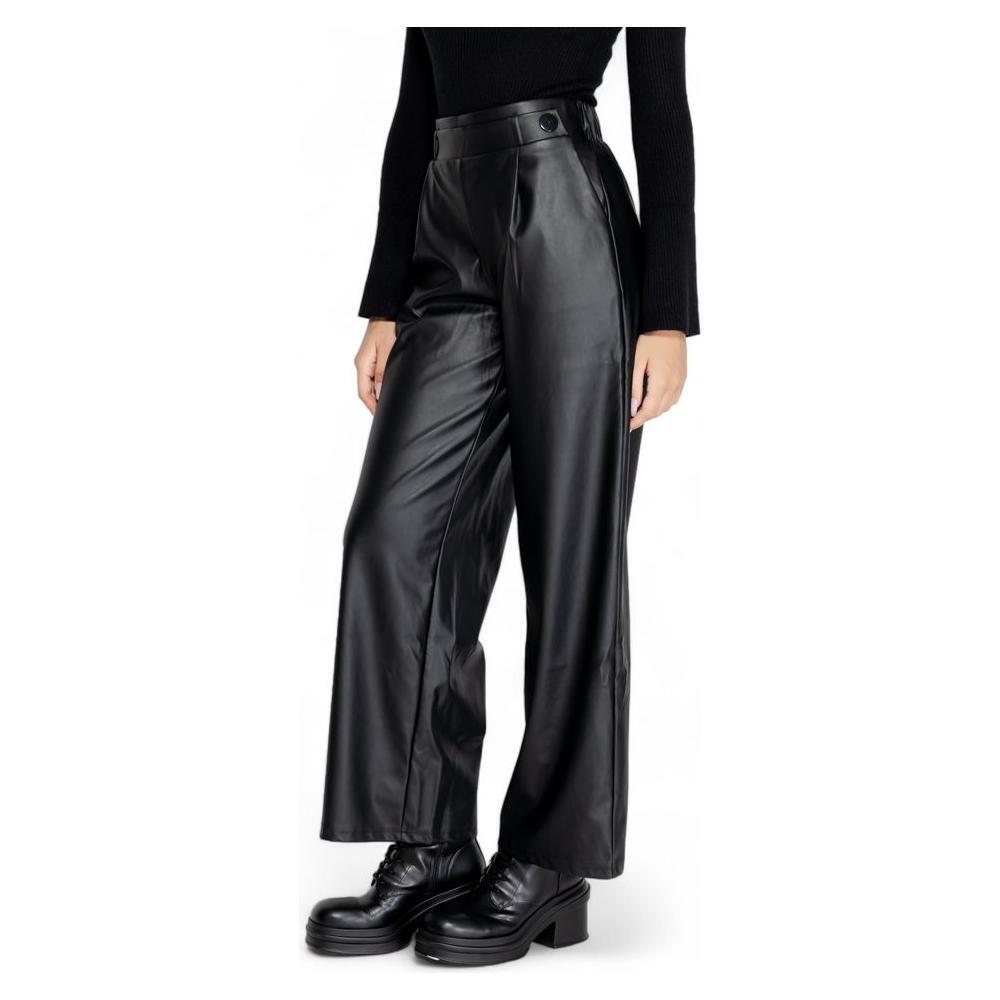 Jacqueline De Yong Black Polyester Pant JA-14840600009-S/32