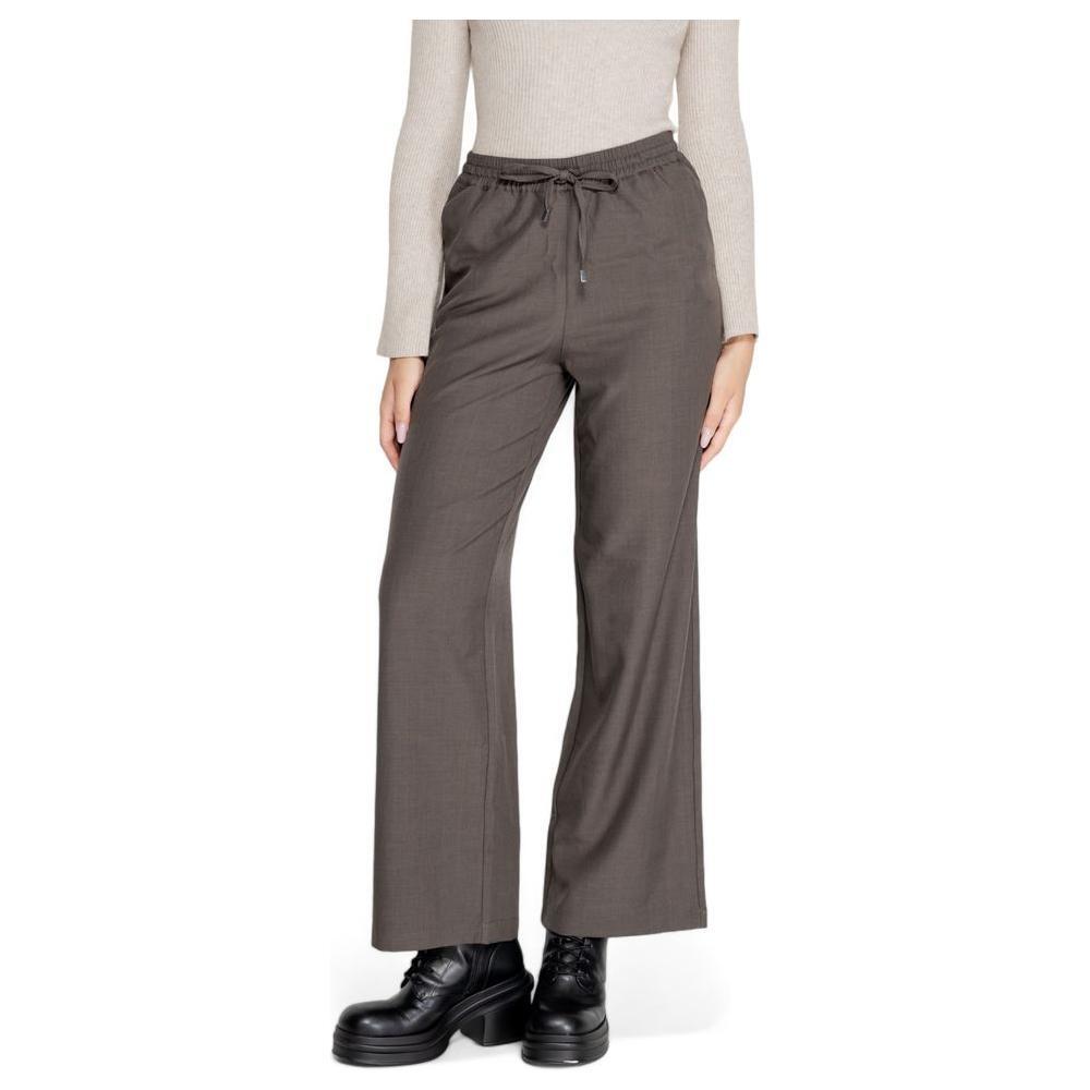 Only Gray Polyester Pant ON-15173600138-L/32