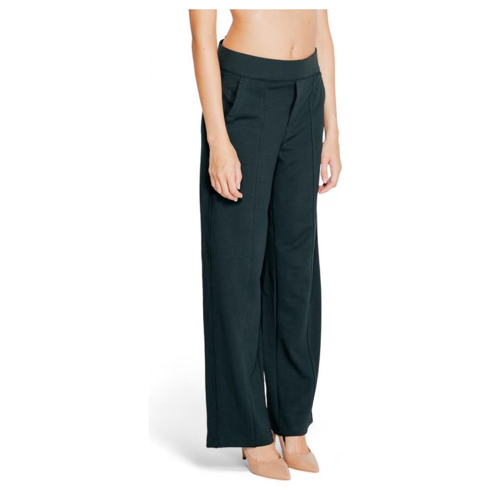 Street One Green Viscose Pant ST-15192600150-W46 | L30