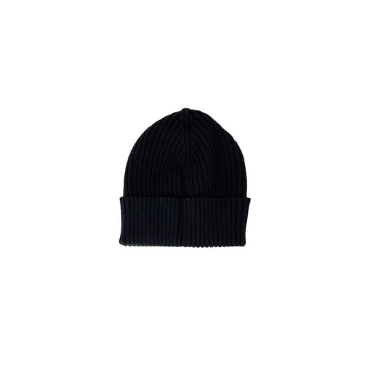 Calvin Klein Jeans Black Wool Caps Baseball Hat CA-11532300009-ONE SIZE