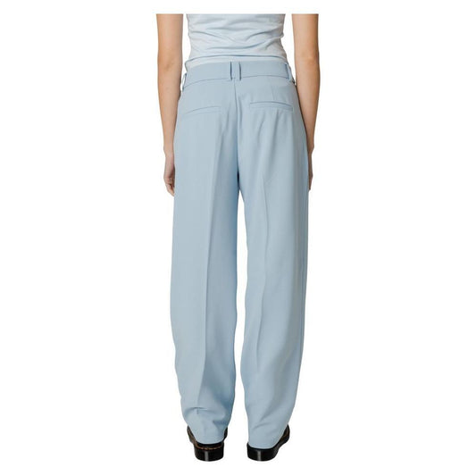 Only Blue Polyester Pant ON-13382700375-38/32 (W42)