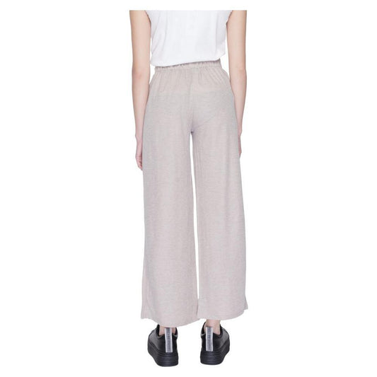 Jacqueline De Yong Gray Viscose Pant JA-13400100137-XS/32
