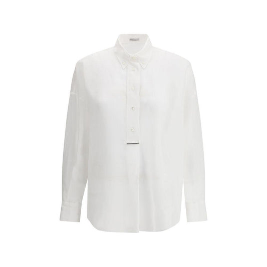 Brunello Cucinelli Semi-transparent Shirt BR-MH911RA905C100-L